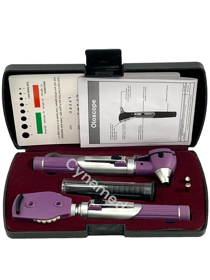 artlab Purple Otoscope Set -LED Otoscope/School Kit-CYNAMED - Image 5